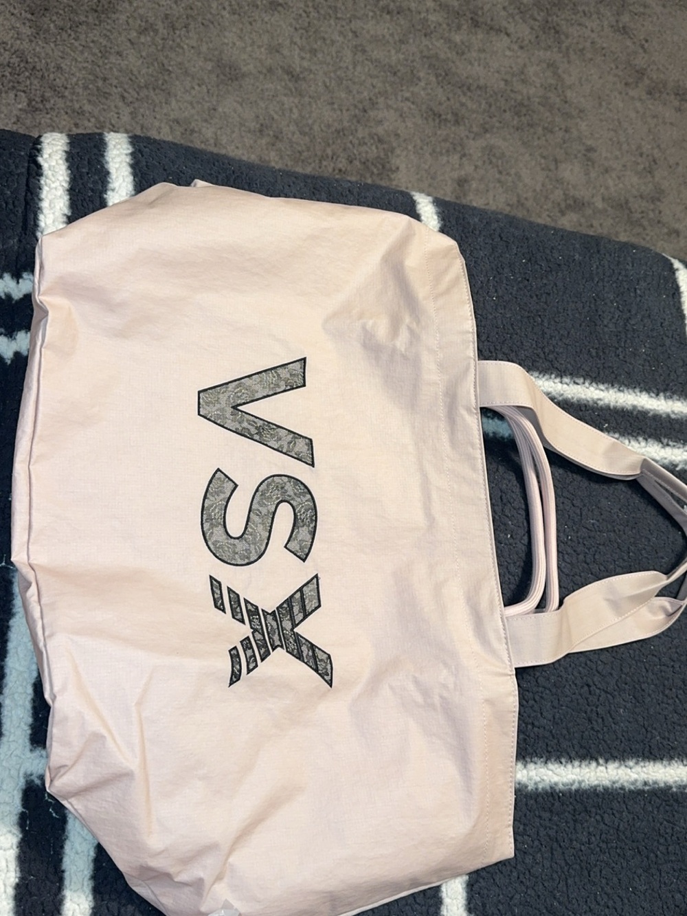 VSX Pale Pink Logo Tote Bag